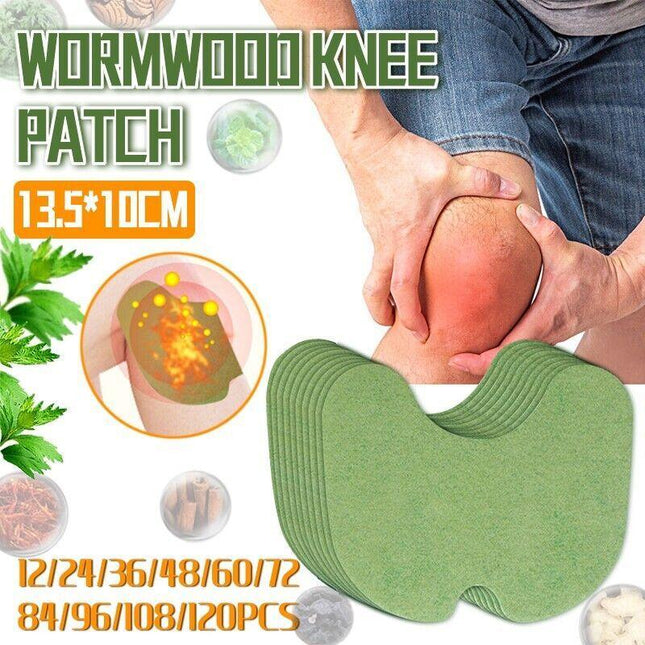 12-120 Knee Plaster Sticker Wormwood Extract Knee Pain Joint Ache Relief Patches - Aimall