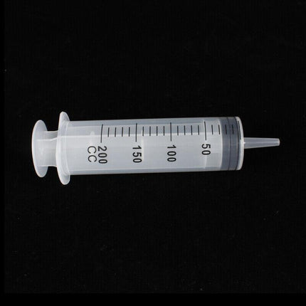 100-200ML Reusable Big Large Plastic Hydroponics Nutrient Measuring Syringe AU - Aimall