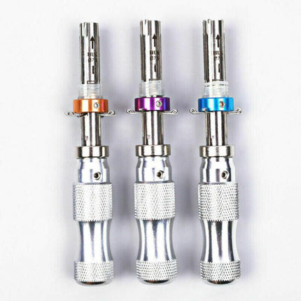 3X Tubular Locksmith Lock Tool Equipment 7.00MM 7.5MM 7.8MM Steel Set Safe Box - Aimall
