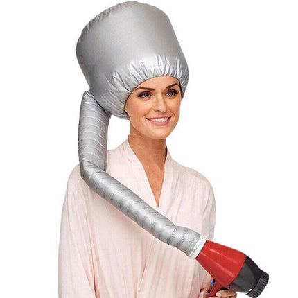 Bonnet Hair Drying Cap Hat Hood Soft Womens Blow Dryer hairdressing tool Home AU - Aimall