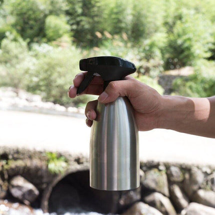 500ML BBQ Dispenser Stainless Steel Sprayer Kitchen Olive Cooking Spray Bottle - Aimall