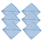 6/20 Pcs Microfibre Glass Cleaning Cloth Car Towel Window Dish Washing 40x40 cm - Aimall