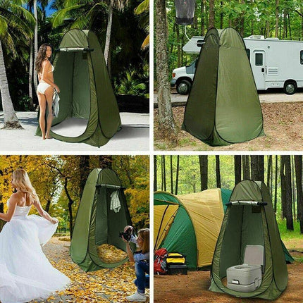 New Portable Pop Up Outdoor Camping Shower Tent Toilet Privacy Change Room AU - Aimall