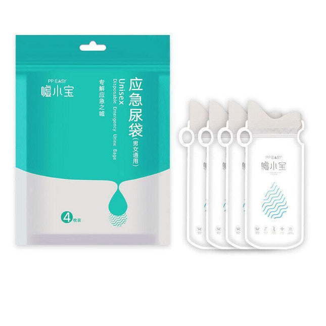 700ML Portable Disposable Urine Pee Bag Toilet Bags Camping Car Emergency Travel - Aimall