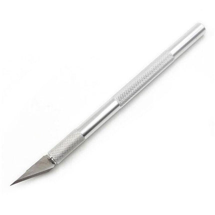 Cutter Metal Handle Engraving Tool Craft Knife With 5 Blade Scalpel AU STOCK - Aimall