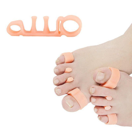 New Bunion Corrector Toe Separators Silicone Gel Elastic Straighteners Spacers - Aimall