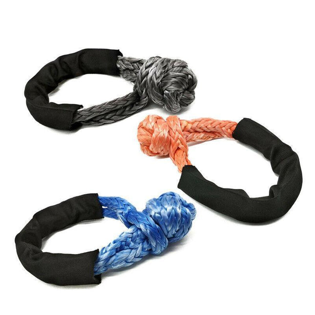 Soft Shackle 55cm Recovery Gear Dyneema Winch Rope 16T(16,000kg) Heavy Duty AU - Aimall