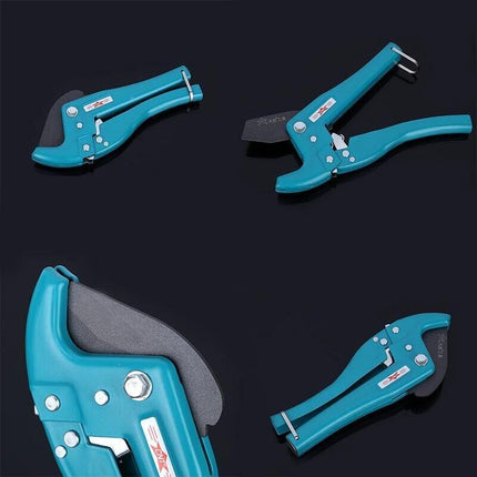 BERENT 42mm PVC Pipe Cutter Hose Conduit Pliers Poly Tube Ratchet Cutters AU - Aimall
