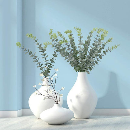 Artificial Eucalyptus Leaf Flowers Fake Green Plant Nordic Home Party Decor - Aimall