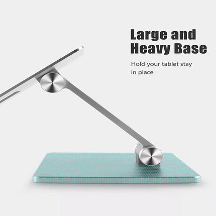 Aluminum Alloy Tablet Phone Holder Desk Stand Bracket Foldable For iPad Pro 12.9 - Aimall