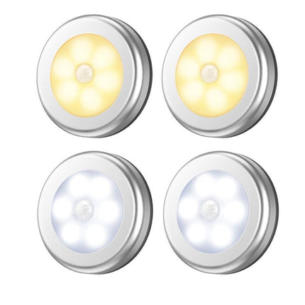 LED Motion Sensor Night Light Indoor Outdoor Battery Operated Stairs Hallway AU - Aimall