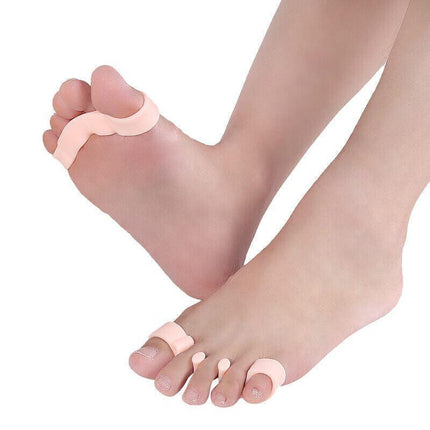 New Bunion Corrector Toe Separators Silicone Gel Elastic Straighteners Spacers - Aimall