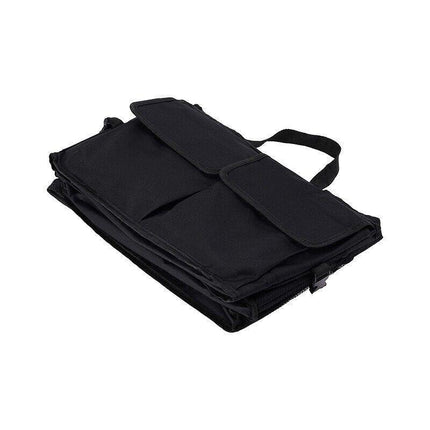 Car Boot Organiser Partition Collapsible Storage Box Trunk Bag Tool Multipurpose - Aimall