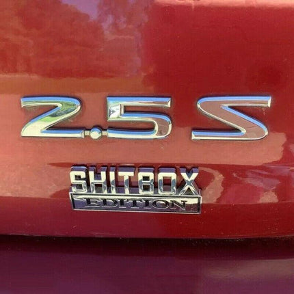 Shitbox Edition Badge Sticker ute 4x4 window bumper funny car decal - AU Stock - Aimall