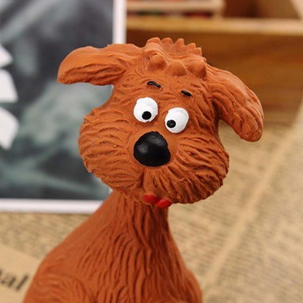 Latex Squeaky Dog Toys Puppy Pet Chew Toys Squeaker Toy Bite-Resistant - Aimall