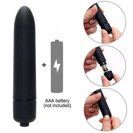 Long-pointed Head Vibration Stick Massage Bullet Vibrat Equipment Stimulator Toy - Aimall
