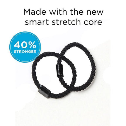 50 x Hair Ties Elastic Band Snagless Ponytail Tie School Bubbles Various Colours - Aimall