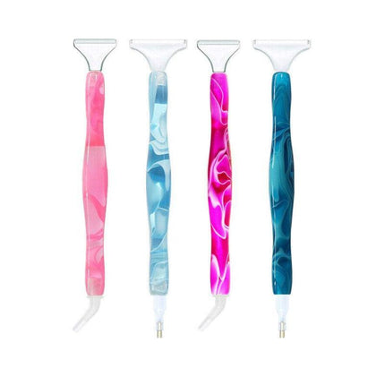 5D Resin Diamond Painting Pen Resin Point Drill Pens Cross Stitch DIY Craft Art - Aimall