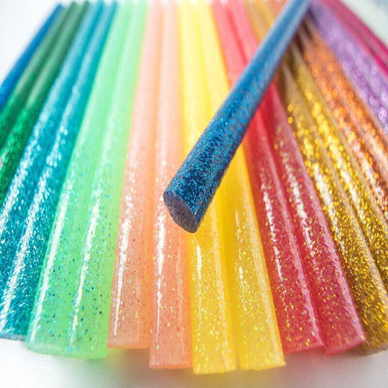 50-300PCS Colored Glitter Hot Melt Glue Gun Sticks For Arts Craft Wedding Card - Aimall