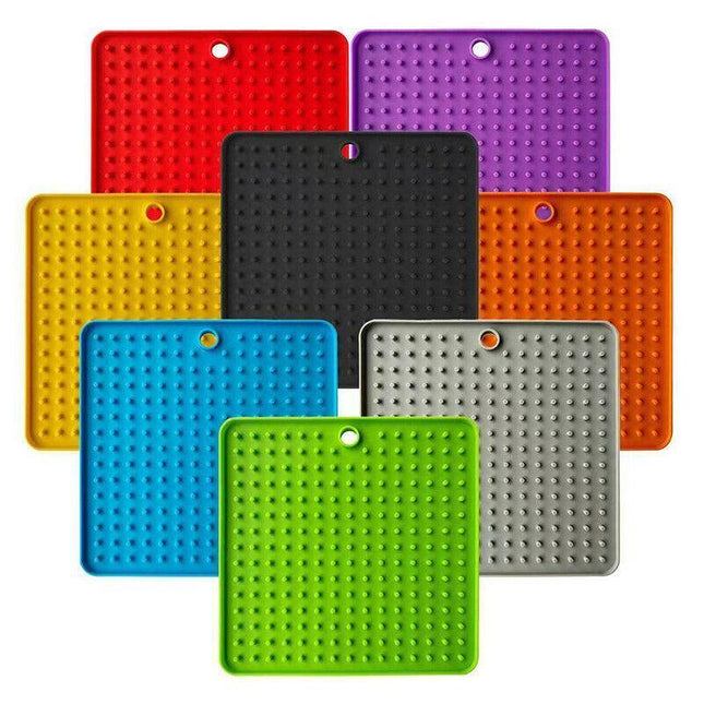 Dog Pet Lick Mat Pad Anti-Anxiety Toy Boredom Buster Treat Slow Feeder AU Stock - Aimall