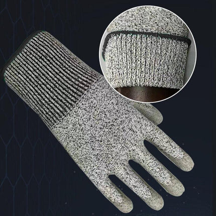 1Pair Work Gloves Safety General Purpose Sandy Nitrile Foam Hand Protection AU - Aimall