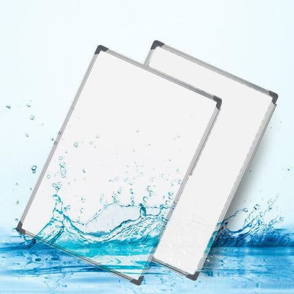 Portable Magnetic Home and Office Board Whiteboard 4 Sizes Marker Eraser Button - Aimall