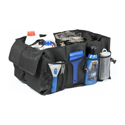 Car Boot Organiser Partition Collapsible Storage Box Trunk Bag Tool Multipurpose - Aimall