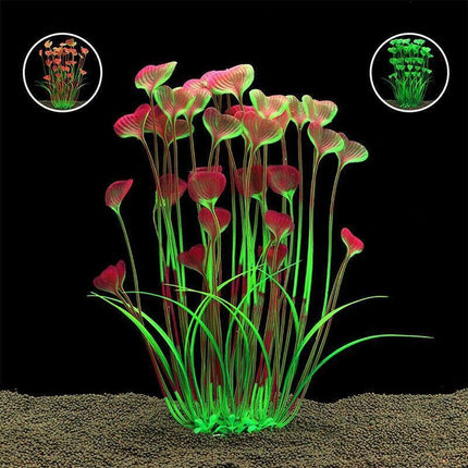 Aquarium 40cm Artificial Simulation Water Plants Fish Tank Plant Grass Decor AU - Aimall
