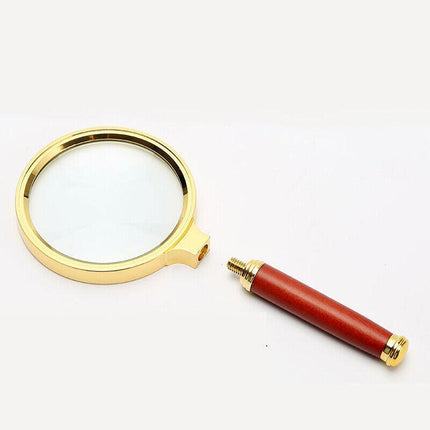 15X Magnifier Magnifying Glass Loupe Reading Jewelry Aid Big Large Handheld 60MM - Aimall
