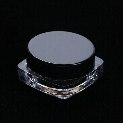 UP 200pc 3g Sample Bottle Cosmetic Makeup Jar Pot Face Cream Lip Balm Containers - Aimall