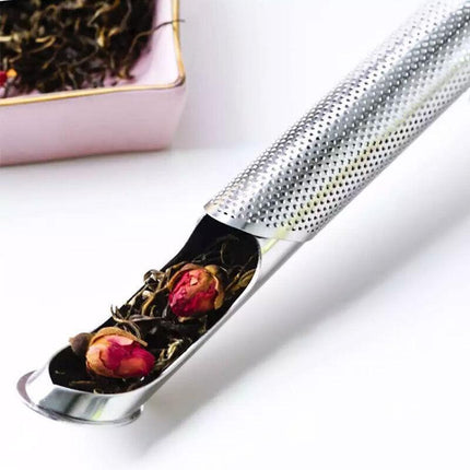 Stainless Steel Tea Infuser Leaf Strainer Herbal Mesh Loose Filter Diffuser Mug - Aimall