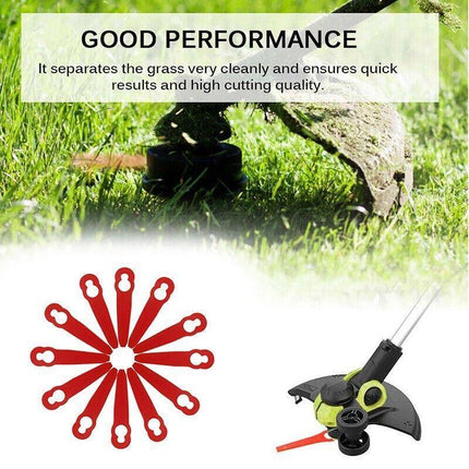 Grass Trimmer Plastic Blades Part Cutter Replace Acc Crop for OZITO Bosh Kuller - Aimall