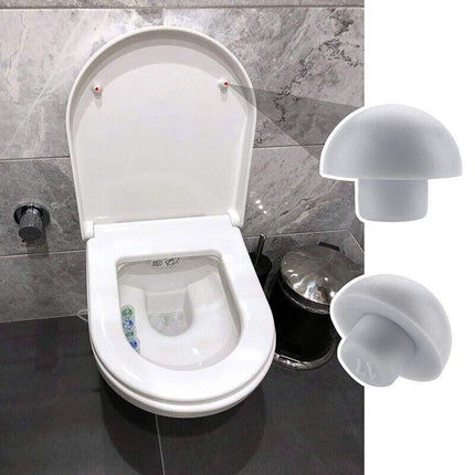 6PCS Toilet Seat Buffers Bumpers Replacement Pads Grey Stop Bumper Accessories - Aimall