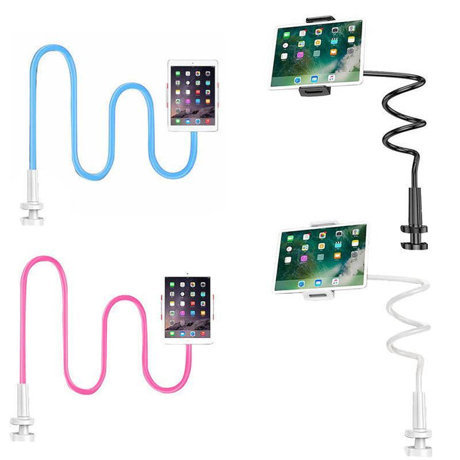 Mobile Phone Flexible 360° Clip Mount Stand Holder Bed Desktop Bracket Clamp AU - Aimall