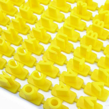 Fondant Cake Alphabet Letter Number Cookies Biscuit Stamp Embosser Molds Cutter - Aimall
