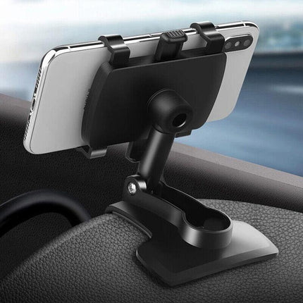 360° Clip On Dashboard Dash Mount Mobile In Car Phone Holder Stand Cradle iphone - Aimall