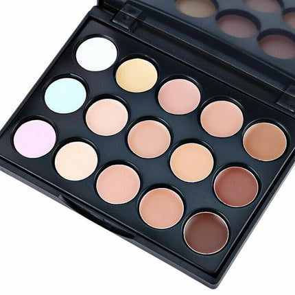 NEW 15Colours Contour Cream Concealer Kit Neutral Makeup Camouflage Palette SALE - Aimall