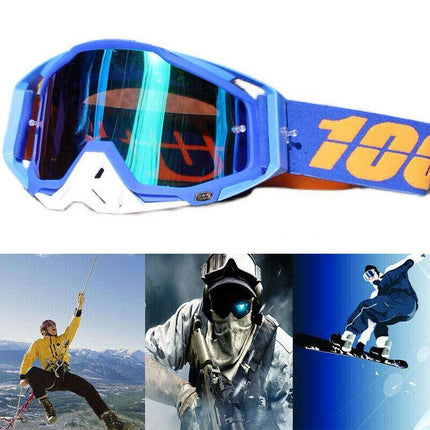 Motorcycle Racing Goggles Motocross MX MTB ATV UTV Dirt Bike Off-road Eyewear AU - Aimall