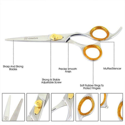 Professional Hairdressing Scissors Barber Salon Hair Cutting Shears Razor Sharp - Aimall
