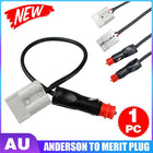 50 Amp Anderson Plug to Merit Cigarette Plug Adapter 50cm - Aimall
