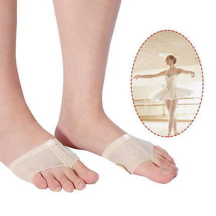 Ballet Dance Foot Thongs Toe Undies Forefoot Cover Half Lyrical Shoes Paws Pad - Aimall