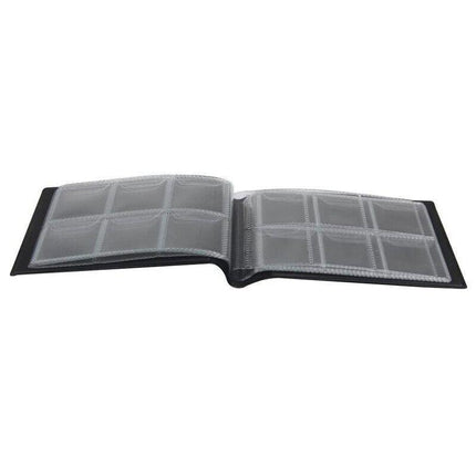 60 Slots Coin Album Holder Storage Collection Collecting Penny Pocket Book Black - Aimall