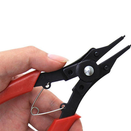 4In1 Circlip Plier Set Combination Snap Ring Plier Retaining Clip Plier AU Stock - Aimall