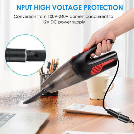 240V Mains Plug to 12V Socket Adapter Car Cigarette Lighter Power Converter PC - Aimall