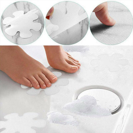 20x Non-Slip Stickers Bath Tub Stickers Mat Floor Anti Skid Shower Bathroom Mat - Aimall