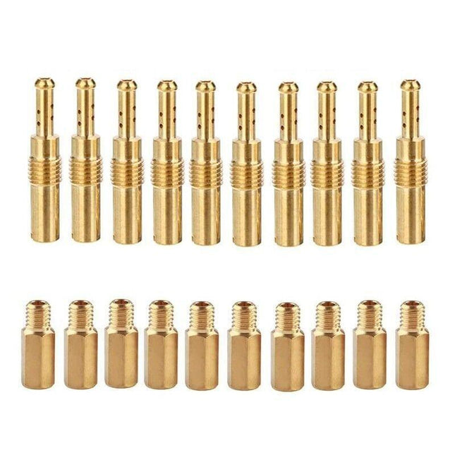 20X Carburetor Main Jet & Slow Pilot Jet Kit Set For PWK Keihin OKO CVK Type - Aimall