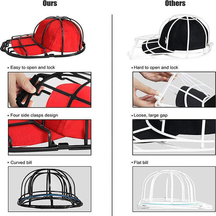 Hat Washer Baseball Hat Cleaner Cap Washer Hat Washing Cage Holder Frame AU - Aimall