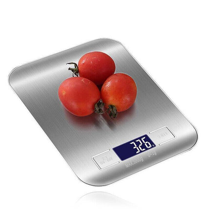 New 5kg 1g Electronic Digital Stainless Steel Kitchen Scale Postal Scales backli - Aimall