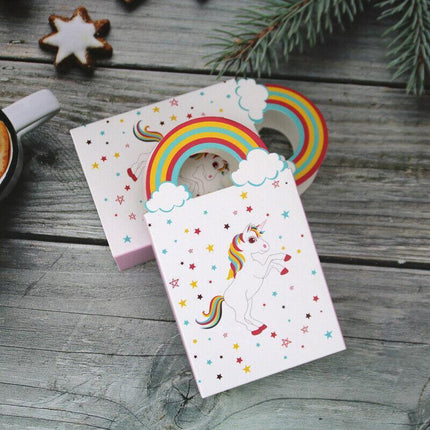 20PCS Paper Unicorn Bag Treat Gift Loot Bag Candy Box Kids Birthday Party Favour - Aimall