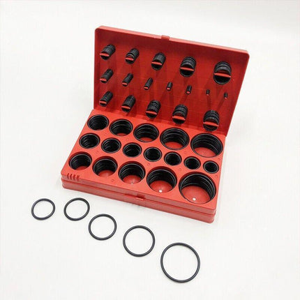 419 PCS Rubber O Ring Kit Metric Grommet Seal Plumbing Garage O-Ring Assortment - Aimall